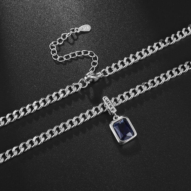 Cuban Link Chain Pendant Necklace