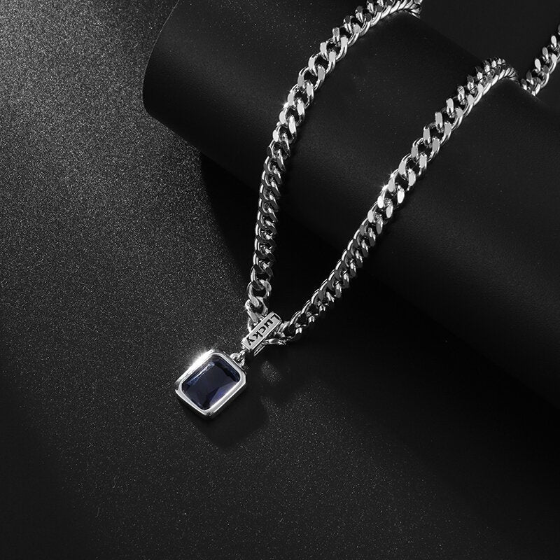 Cuban Link Chain Pendant Necklace