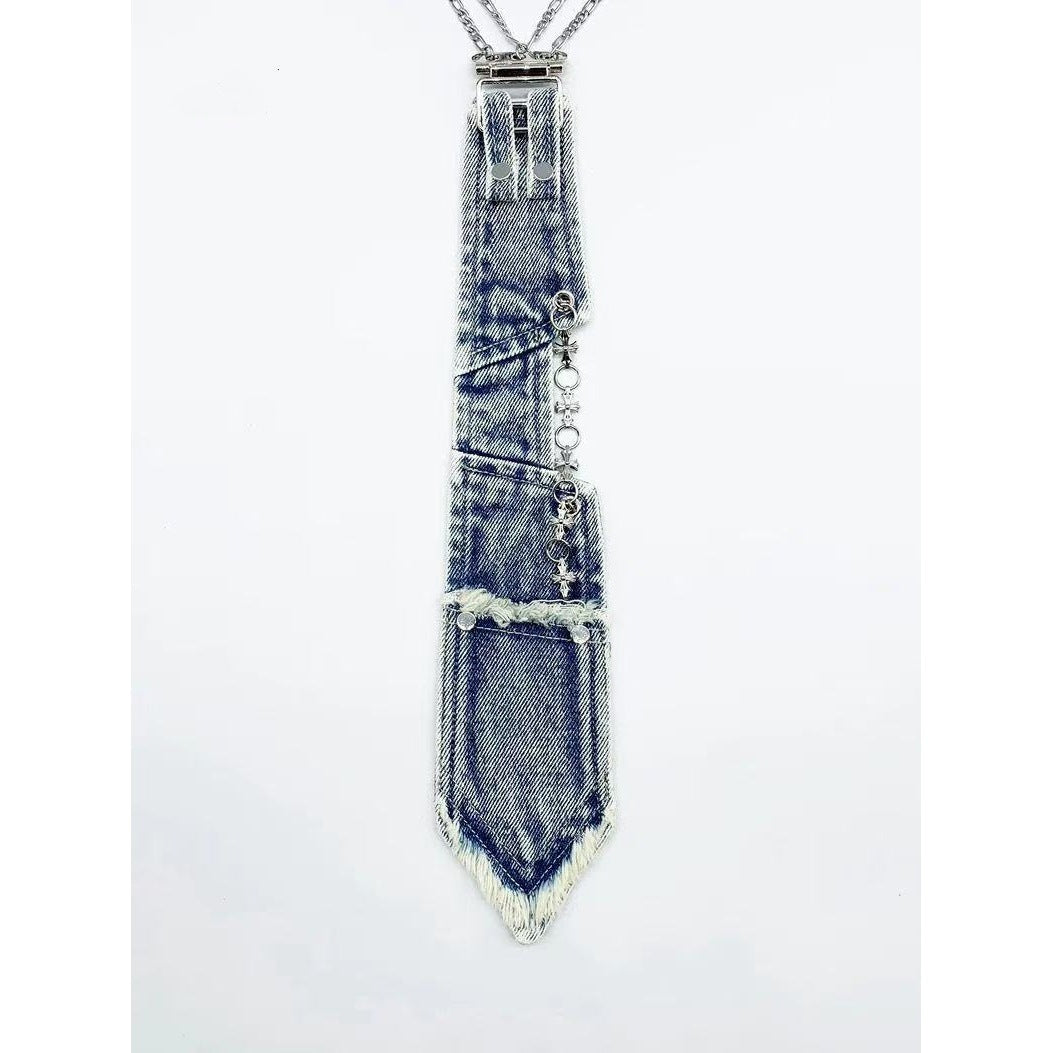 Denim Tie